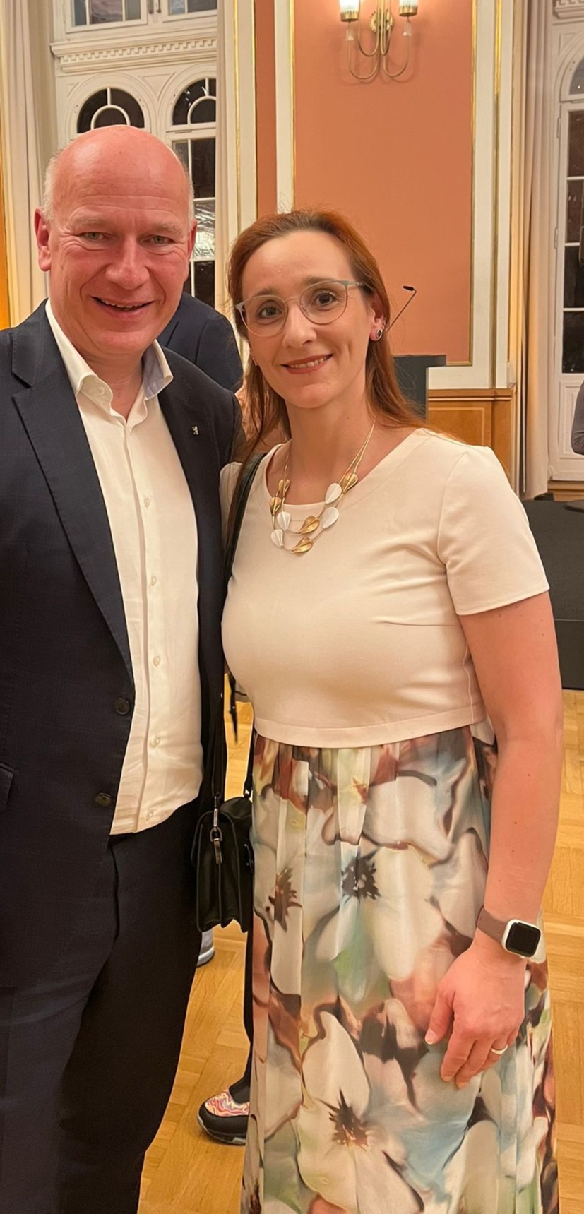 empfang beim Bürgermeister